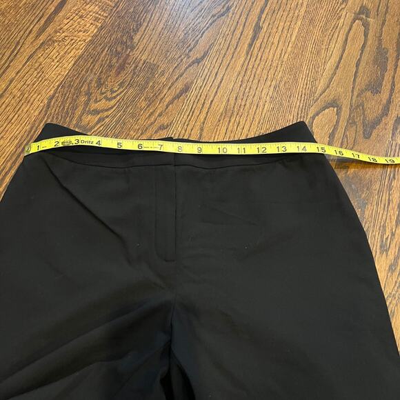 Lafayette 148 New York Black Wool Blend Dress Pants - 4 - Picture 2 of 8